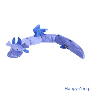ZippyPaws ekstra długa zabawka dla psa – niebieski smok