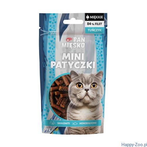 Pan Mięsko Przysmak dla kota Mini patyczki Tuńczyk 50g.jpg