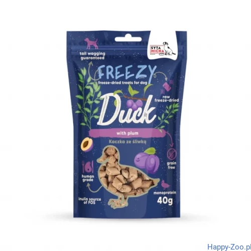 Syta Micha FREEZE Kaczka ze śliwką i tymiankiem 40g.webp