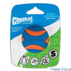 Chuckit! Ultra Squeaker Ball (S) ø 5cm - piszcząca ultra piłka dla psa