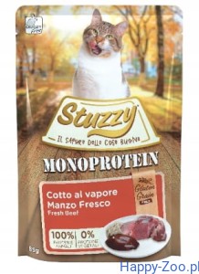 Stuzzy Monoprotein Wołowina - mokra karma dla kota - 85g 