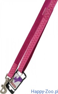 Zolux smycz MacLeather 20mm 1,2m fuksja
