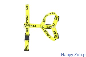 MATTEO Szelki Guard NIE DOTYKAJ szerokość 20mm, regulacja 30-50cm