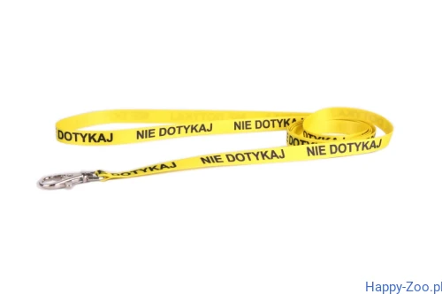 MATTEO Smycz prosta NIE DOTYKAJ szerokość 20, długość 130c.jpg