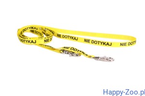 Smycz regulowana NIE DOTYKAJ szerokość 25, długość 220cm