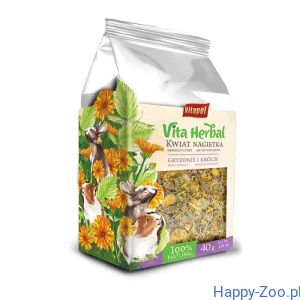 Vitapol Vita Herbal dla gryzoni i królika, kwiat nagietka 40 g