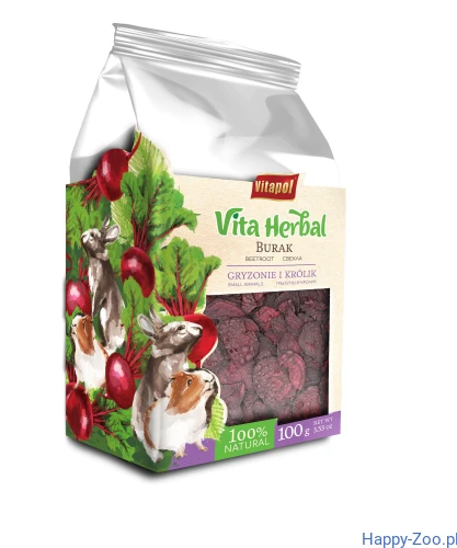 Vitapol Vita Herbal dla gryzoni i królika, burak 100 g.jpg