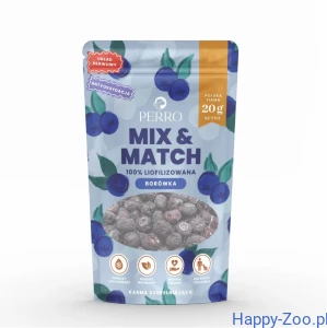 PERRO MIX & MATCH Borówka Przysmaki liofilizowane 20g 