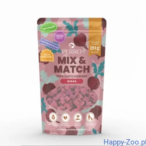 PERRO MIX & MATCH Buraki Przysmaki liofilizowane 20g