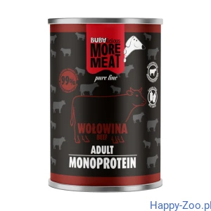 BUBAlicious dla psa mono wołowina 400g