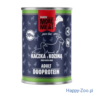 BUBAlicious dla psa duo kaczka z koziną 400g 