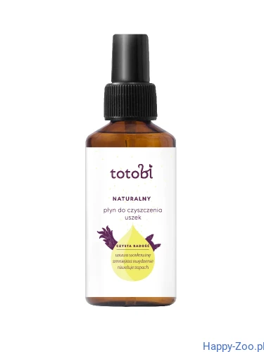 TOTOBI Naturalny płyn do czyszczenia uszek dla psów i kotów 100ml.webp
