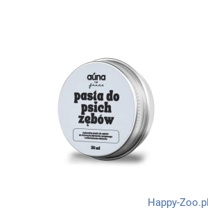 AUNA PASTA do psich zębów 30ml KOKOS BANAN 