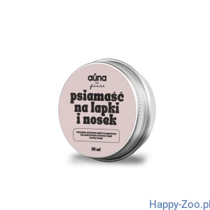 AUNA PSIAMAŚĆ naturalna ochronna maść na poparzone lub podrażnione od mrozu łapki i suchy nosek 30ml 