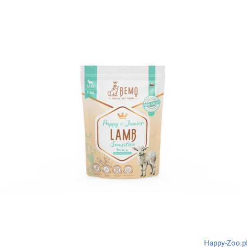 Bemo Karma sucha Puppy Junior Sensitive Lamb - Jagnięcina 1kg.jpg