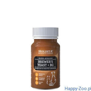HOLISTA Brewer's Yeast + Betaglukan dla psa i kota 90 tab.