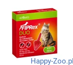 Fiprex DUO Krople spot-on na pchły i kleszcze dla kota