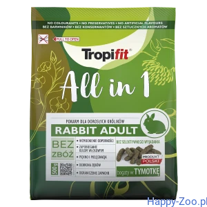 Tropifit All in 1 Rabbit Adult 500g