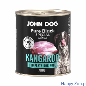 John Dog PURE BLACK Special Edition kangur 99%  800g