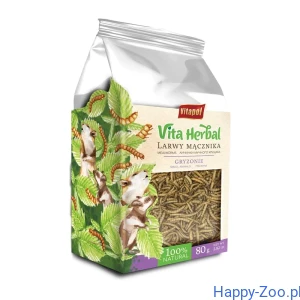  Vita Herbal dla gryzoni, larwy mącznika 80 g