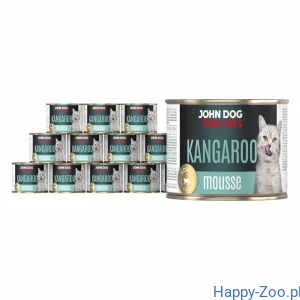 John Dog for Cats mus kangur 200g