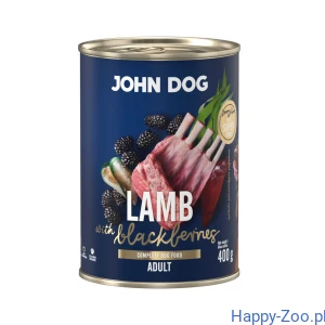 John Dog BERRY jagnięcina z jeżynami 400g