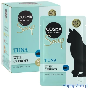 Cosma Soup Tuńczyk z marchewką 40g