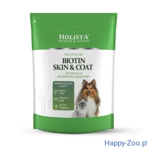 PRZECENA HOLISTA Biotin Skin & Coat na zdrową sierść 600g  dla psa i kota 11.2026