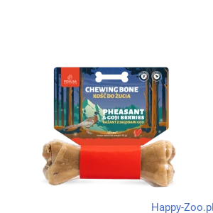 PRZECENA Pokusa FEEL THE WILD chewing bone PHEASANT & GOJI BERRIES - kość do żucia 17cm 10.2026