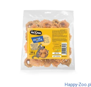 Hau&Miau Krążki rybne owinięte kurczakiem 500g