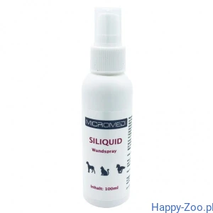 PRZECENA! Vet Siliquid Spray na rany 100 ml - KRÓTKA DATA DO 31.12.2026
