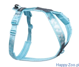 Non-stop Dogwear Trekking line harness CLIP'N™ ice blue