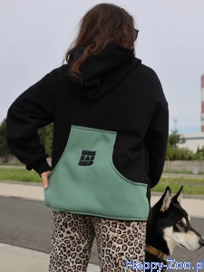 Bluza UNLEASHED Hoodie Pocket - Mint Accent