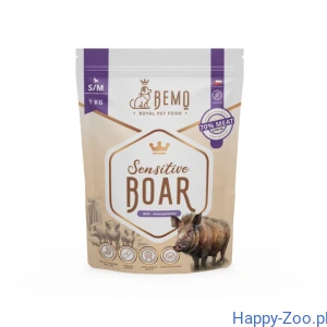 Bemo Sensitive Boar - karma sucha dla psa z dzikiem 1kg