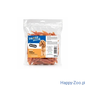 HAU MIAU Pausesnack przysmak dla psa i kota Filety z kaczki 500g