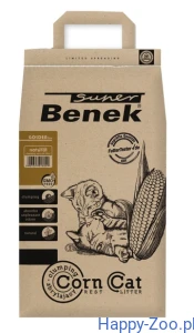 Super Benek CORNCat Golden Bezzapachowy żwirek dla kota 25L