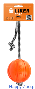 LIKER CORD 7 - Dog toy - piłka dla psa na sznurku