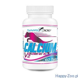 Game Dog Calcium+D3 V2 60 tabletek