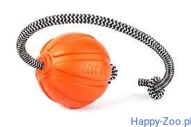 LIKER CORD 9 - Dog play & train - piłka na sznurku dla psa