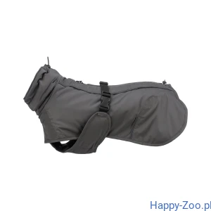 Płaszcz dla psa Limoux szary rozmiar S 40 cm