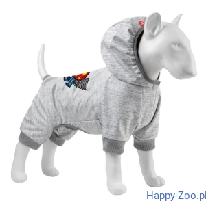 WAUDOG Clothes Kombinezon dla psa "Superman, prawda, sprawiedliwość" softshell rozmiar S40