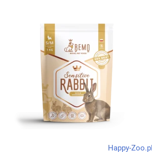 Bemo Sensitive Rabbit 1 kg - karma sucha dla psa z królikiem