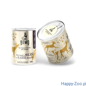Bemo Karma mokra dla psa Nie bądź JELEŃ, w kaszę dmuchaj! 400g