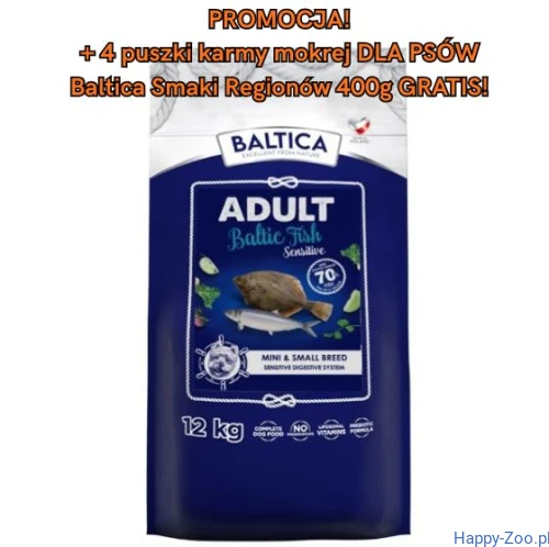PROMOCJA! + 4 puszki karmy mokrej DLA PSÓW BaltiCa Smaki Regionów 400g GRATIS!.jpg