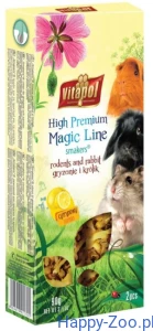 Vitapol Smakers Magic Line - kolby dla gryzoni i królika cytrynowe 2 szt.