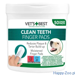 Vet's Best Clean, płatki do czyszczenia zębów 50szt.